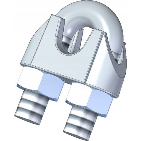 Blitzschutzseilklemme s 6 (1/2)