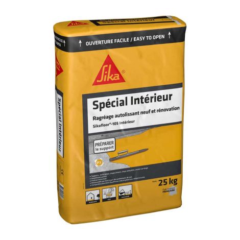 Selbstnivellierender Estrich SIKA Level Interior - Grau - 25kg