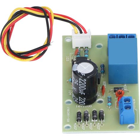 Wasserstandsregelungsmodul, Flüssigkeitsdurchflussschalter, Sensor, automatische Steuerplatine, 12 V (1/5)
