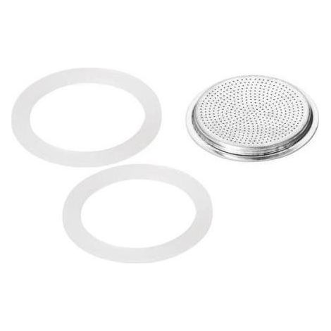 Forever Splendy Conny Filter 2 Silic Ersatz Dichtungen für 10 Tassen