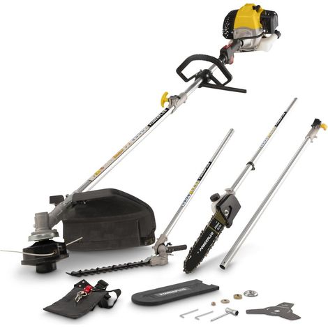Powerplus Multi-outil de jardin 4-in-1 POWEG3021 - 42,7cc - 3 acc. (1/5)