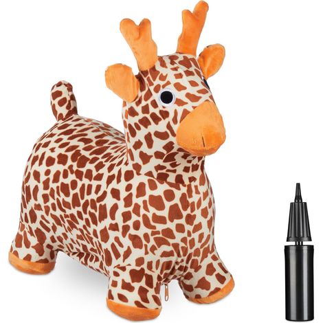 Girafe sauteuse avec casquette (1/5)