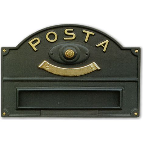 A4 Placca+Campanello Ott Vr Gh ALUBOX