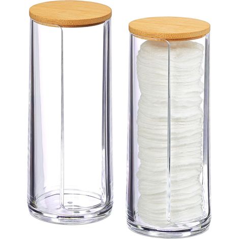 Aufbewahrungsset mit 2 wattepads