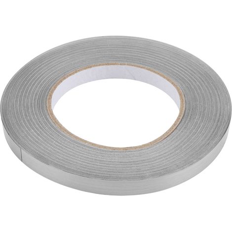 Bodenkleber für Fliesenfugen - Selbstklebende Eckverzierung (1 cm x 50 m, Silber)