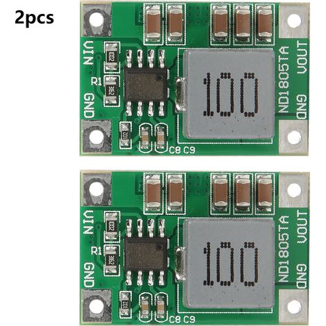 modules abaisseurs 5-18V vers 3/3,3V 3,7/4,2V 5V 6V Convertisseur Buck moteur ND1805TA (5-18V vers 3,3V) (1/5)