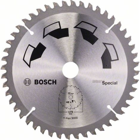 Bosch Kreissägeblatt SPECIAL, DIY, 170 x 20 x 2,5 mm, 48