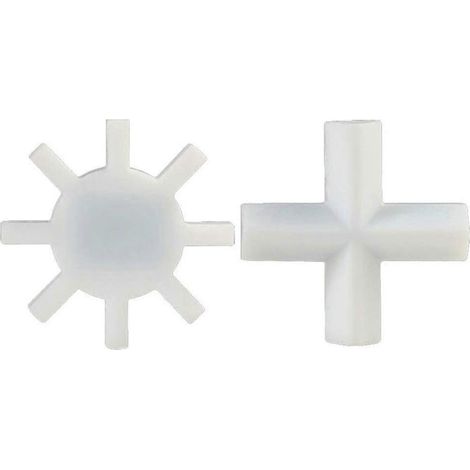 barres d'agitation magnétiques blanches-4.2X4.2CM-White (1/3)