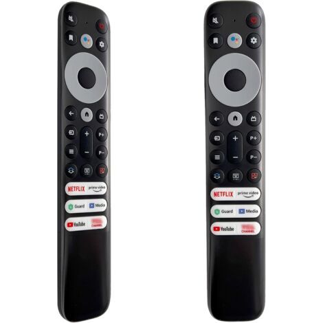 Remplacement Telecommande TCL RC902V pour TCL Smart TV 4K UHD QLED TV (Pas de Fonction vocale,Aucun Réglage Requis) (1/5)