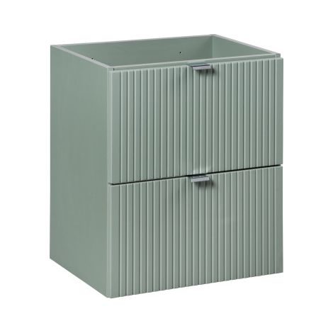 Meuble sous-vasque 50 cm - H 57 x L 50 x P 39 cm - Vert Roseau - Livraison gratuite