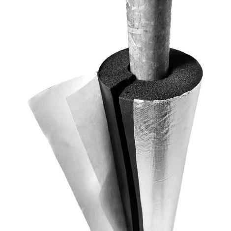 Frost protection insulation for pipes, copper pipe insulation wool for air conditioners, suitable for air conditioners, water pipes indoors and outdoors (16 mm (0.63 inch)) (1/5)