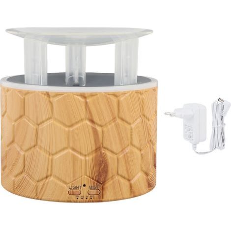Humidificateur bureau 400ml diffuseur huile essentielle – Veilleuse minuterie arrêt auto maison chambre EU 100-240V, parfum (1/5)