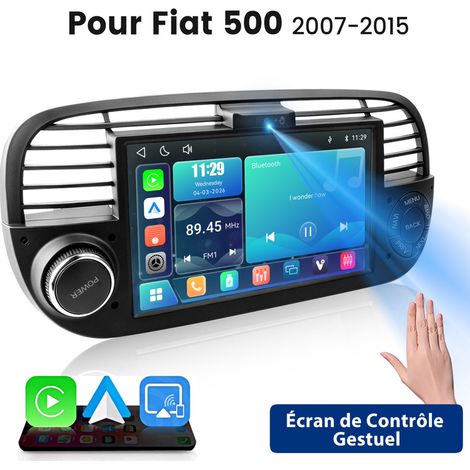 7 pouces Carplay Autoradio pour Fiat 500 2007-2015 système Linux JUNSUN (1/5)