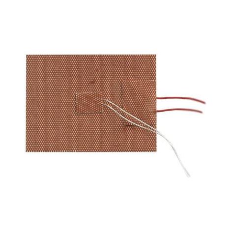 Thermo TECH silicone Feuille chauffante autocollant 24 V/DC, 24 V/AC 75 W Indice de protection IPX7 (L x l) 100 mm x 75 mm S015921