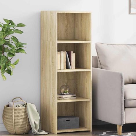 Highboard Sonoma-Eiche 40x41x124 cm Holzwerkstoff (1/5)