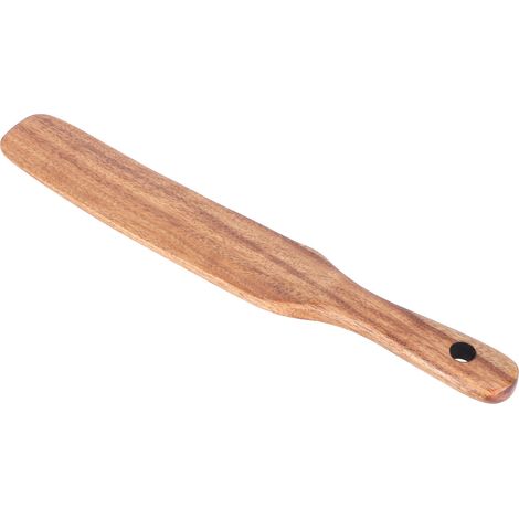 Spatule en teck crème antiadhésive, spatule de cuisine en bois pour usage domestique (1/5)