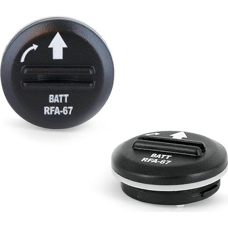 Piles de rechange Kryc-rfa-67 6 volts - Lot de 2 - Compatibles avec les produits pour animaux de compagnie fonctionnant sur piles au lithium 6 V et certains colliers récepteurs pour chiens - RFA (1/5)