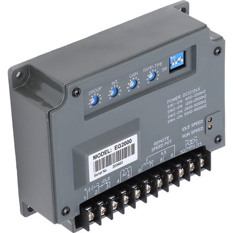 Régulateur de vitesse de moteur électronique EG2000 pour groupe électrogène diesel 12/24 V CC (1/5)