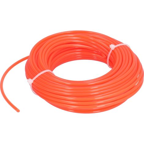 2,7 mm x 15 m Trimmerfaden, strapazierfähiges Nylon-Grasschneidedraht-Ersatzkabel (1/5)