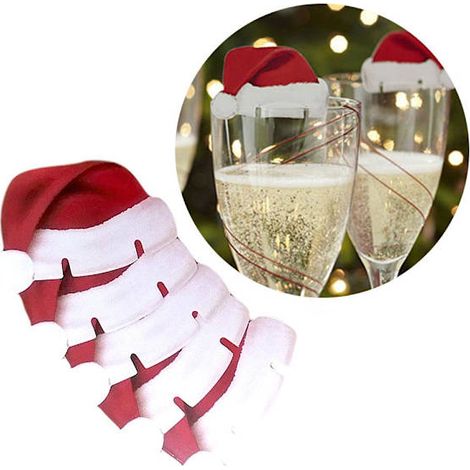 Ensemble de 3 décorations de sapin de Noël couleur champagne - FF - AquaForge (1/3)