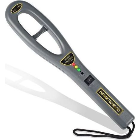 pair Détecteur de métaux portable haute sensibilité, idéal pour les occasions importantes, le métro et les parcs. (1/4)
