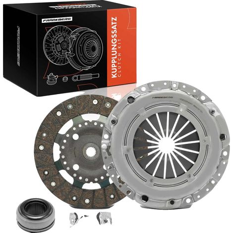 Kit de embrague, 225 mm de diámetro, 18 dientes, compatible con CITROËN, incluye cojinete de desembrague, construcción de acero resistente. (1/5)