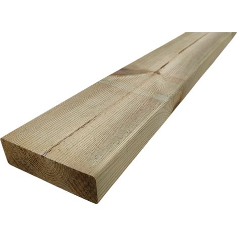 Listello legno di pino impregnato autoclave 35 x 70 x 3000 tavola morale esterno (1/2)