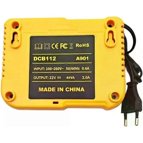 Für DCB112 Lithium-Akku-Ladegerät Kunststoff 18V 20V Adapter Konverter Basis Akku-Adapter-JXLGV (1/4)