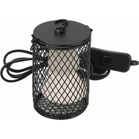 Ampoule chauffante infrarouge en céramique 100 W pour couveuse de reptiles (noir 220-) (1/5)