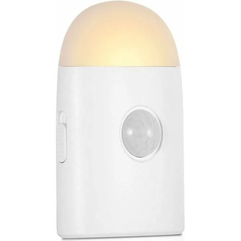 Veilleuse LED avec Détecteur de Mouvement, Lampe de Nuit Rechargeable USB, Capteur de Lumière Odipie (1/4)