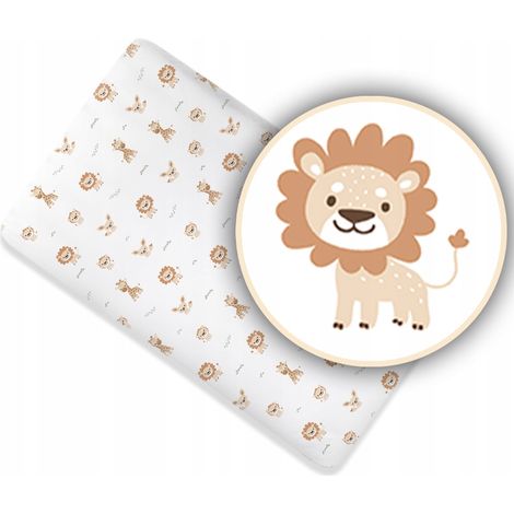 Drap en coton POUR berceau, motifs 120x60 (1/5)