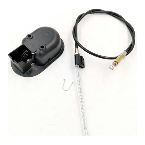 Ahlsen Poignée de Rechange Universelle en aluminium pour Fauteuil inclinable Levier de déblocage Poignée en métal avec Ressort et câble (1/3)