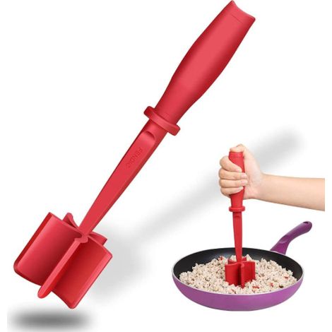 Hachoir à Viande - Nylon Alimentaire Résistant à la Chaleur - Pour Purée de Viande Chaude Bœuf Dinde Légumes Fruits - 1 Pièce (1/5)