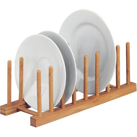 25278 Support à assiette, bambou, env. 34,5 x 12,5 x 13 cm