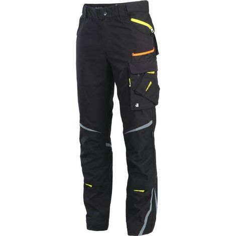Pantalon de Travail Nieuport - Taille 40 - Noir - Résistant et Confortable - D-Work