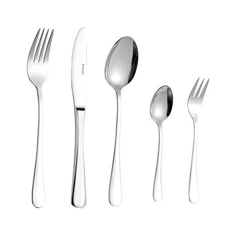 Esmeyer elegante set di posate argento 30 pezzi (1/4)