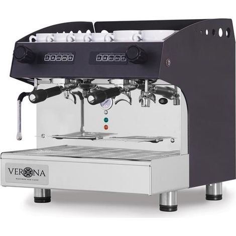 Machine à Café Professionnelle Compact Automatique JULIA - 2 Groupes - Hendi