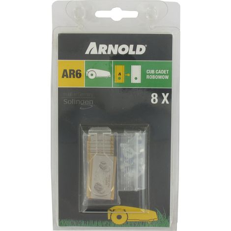 Set di 8 lame per robot tagliaerba Robomow RK4000 Pro