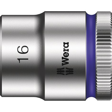 Llave de vaso Zyklop con arrastre de 3/8 8790 HMB Llave de vaso Zyklop 160 - Wera (1/4)