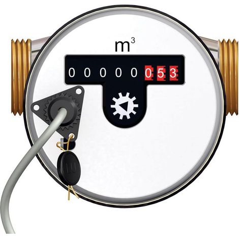 Flamco Impulswasserzähler 1 Impuls/10 l