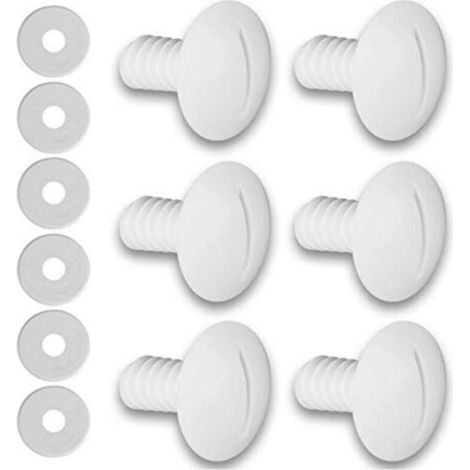 6 pièces polaris C-55 nettoyeur de piscine jeu de vis de moyeu en plastique 180/280 pièces de rechange-