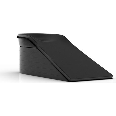 Almohadilla para el talón ACTIMOVE PRO para tobillera y soporte para el pie, talla universal, negra (7627794) (k=50)