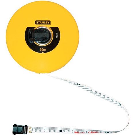 Rotella Metrica 10 metri Fiberglass 0-34-295 STANLEY