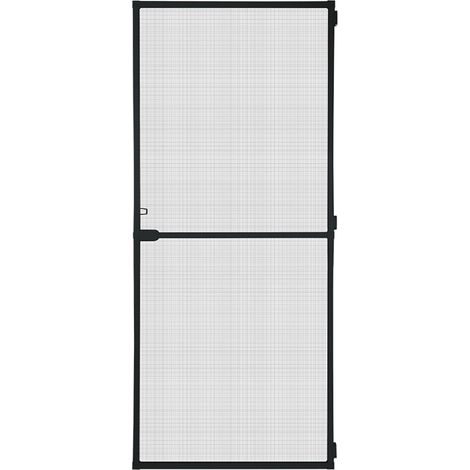 PUERTA MOSQUITERA ABATIBLE ACTION ANTRACITA 100x210cm (1/3)