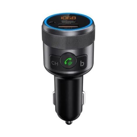 Transmisor fm we v5.1 usb qc3.0 18w usb-c pd24w