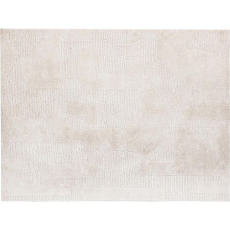 Tapis Berbère "Wavy Bliss" 150x200cm Ivoire (1/3)