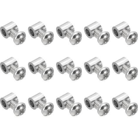 15 pièces 5,3x6mm Pinces de câble Colliers de câble en métal 3,5mm (1/5)