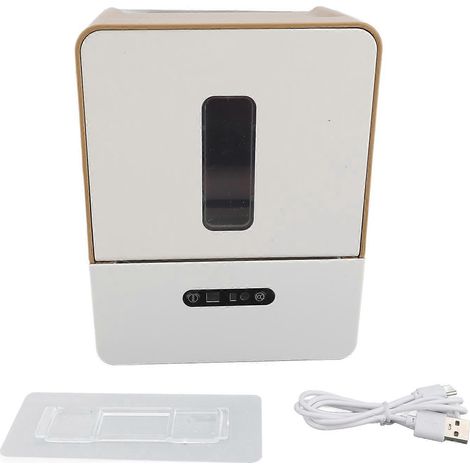 Distributeur automatique de papier essuie-tout sans contact pour cuisine, salle de bain et toilettes, fixation murale. (1/4)