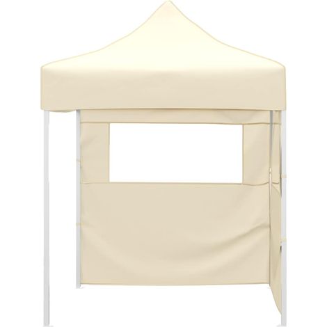 Maison Exclusive - Profi-Partyzelt Faltbar mit 2 Seitenwänden 2×2 (1/5)