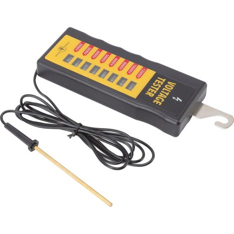 Testeur de tension de clôture portable 12KV pour élevage agricole - Volt-mètre électronique de prairie modèle MLD-004E (1/5)